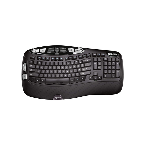 Logitech K350 Wireless Wave Ergonomic Keyboard