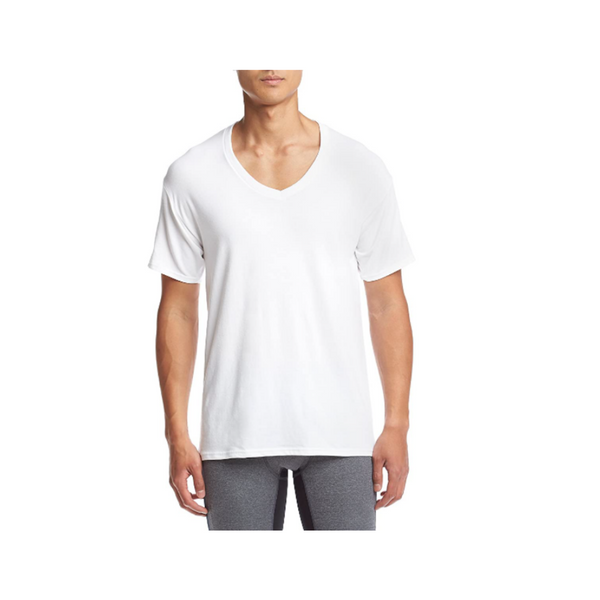Hanes Ultimate Men's 4-Pack FreshIQ Stretch V-Neck