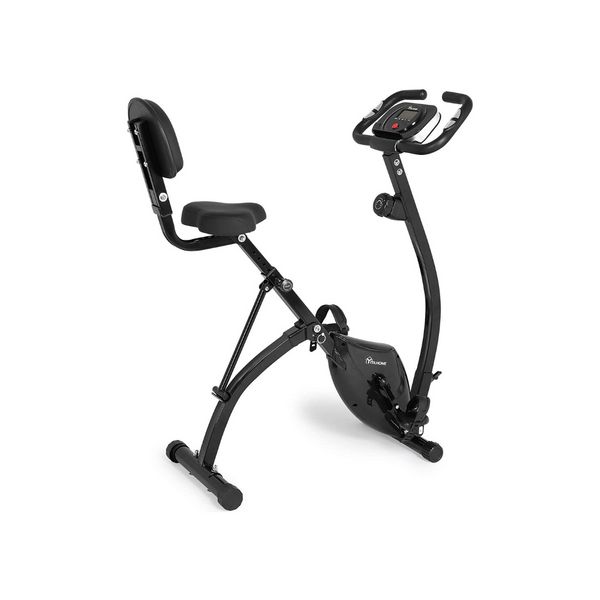 Bicicleta estática vertical plegable