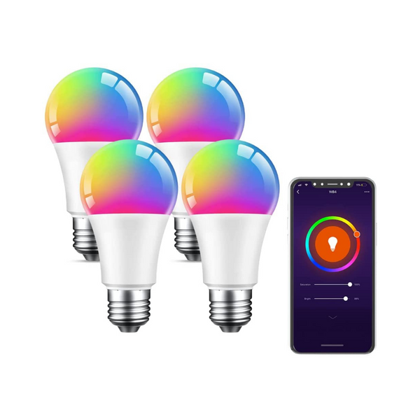 4-Pack Beantech Wi-Fi Smart Light Bulb