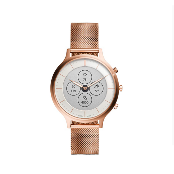 Reloj inteligente híbrido Charter Fossil para mujer