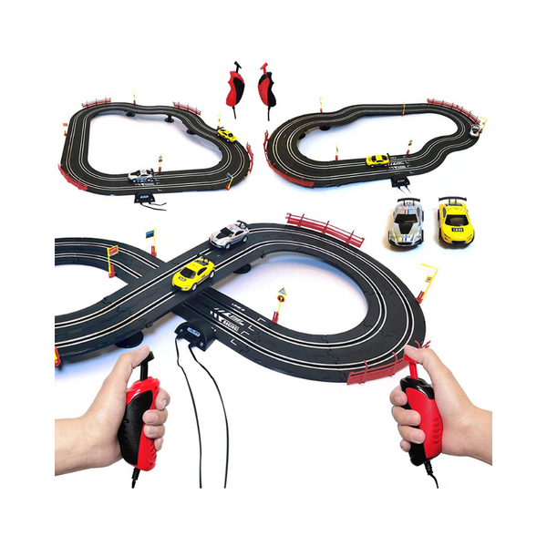 Electric Racing Track Set for Kids