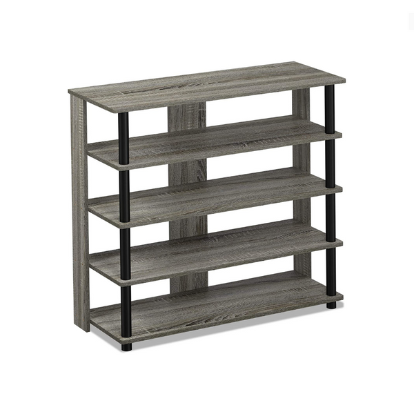 Furinno Turn-N-Tube 5 Tier Wide Shoe Rack