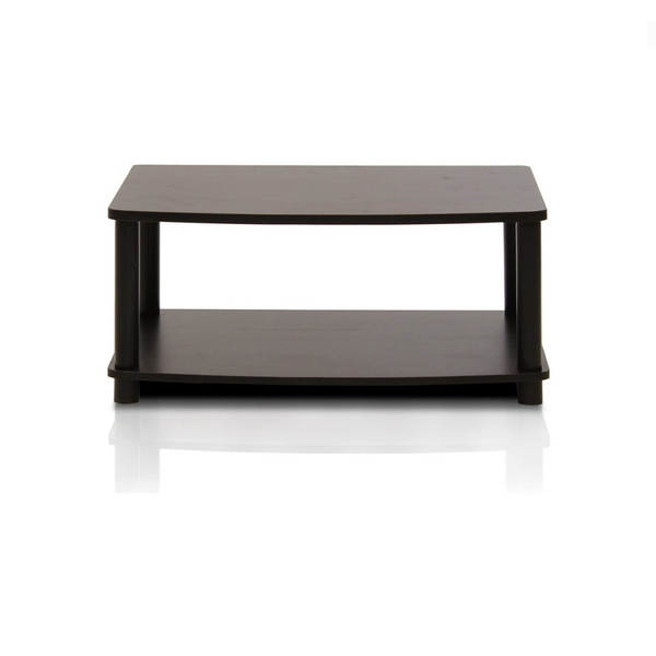 Furinno Turn-N-Tube No Tools 2-Tier Elevated TV Stand