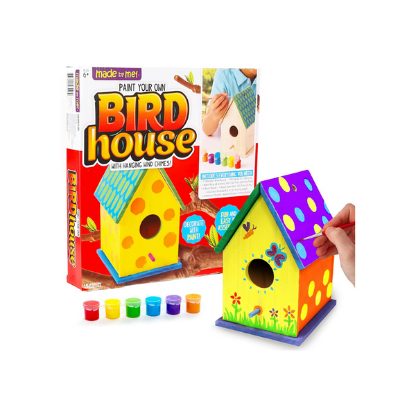 Made By Me Build & Paint Your Own Wooden Bird House