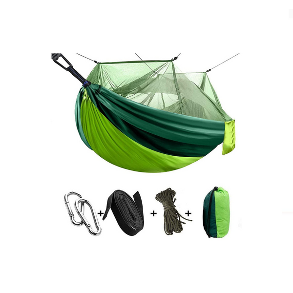 Hamaca para acampar con mosquitera/mosquitera