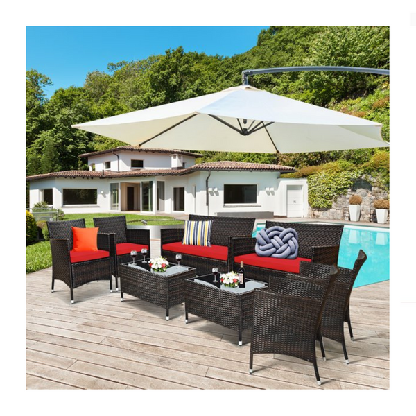 8 Piece Patio Furniture Set (3 Colors)
