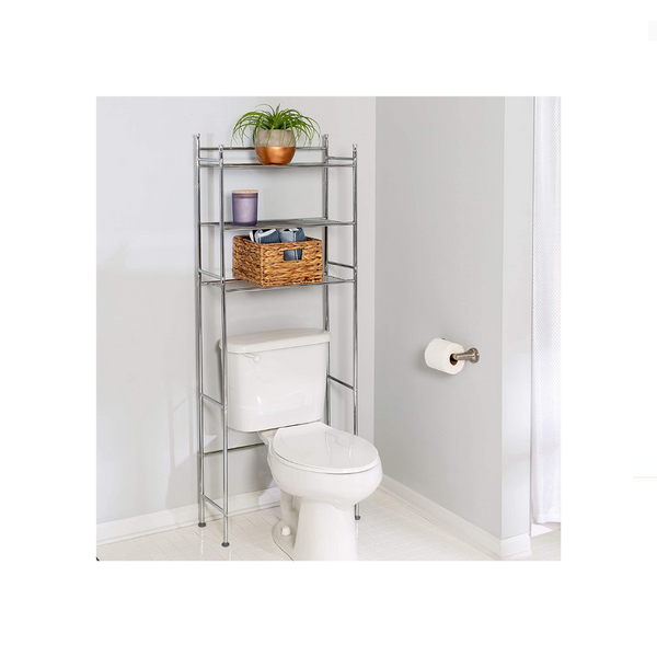 Honey-Can-Do 3-Tier Metal Bathroom Shelf Space Saver