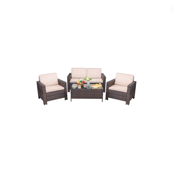 4 Piece Patio Furniture Sets