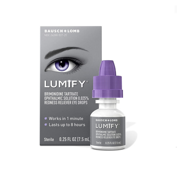 LUMIFY Frasco de gotas para los ojos para aliviar el enrojecimiento