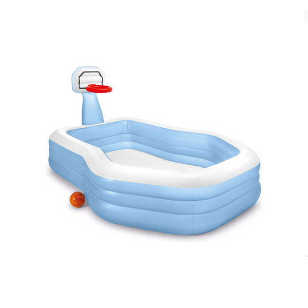 Piscina familiar del centro de natación Intex Shootin' Hoops