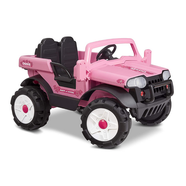 Radio Flyer Oasis Car Outdoor Power Ride On Toy