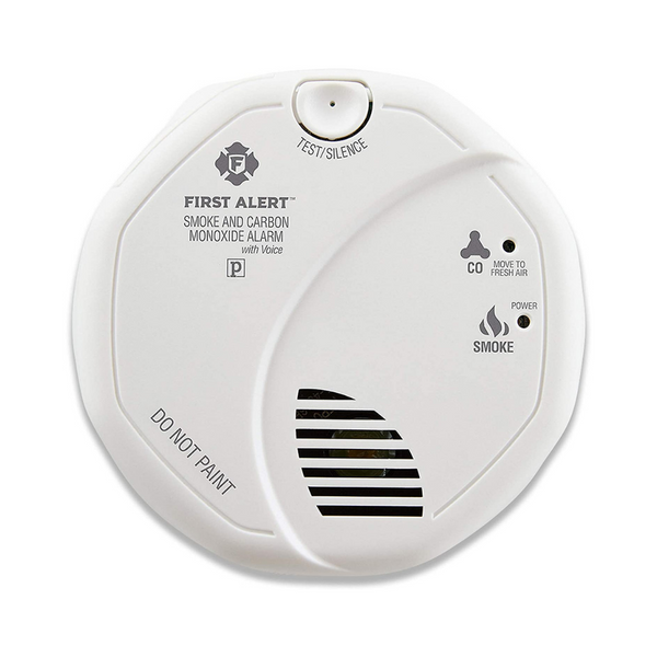 First Alert Smoke and Carbon Monoxide Detector with Voice and Location