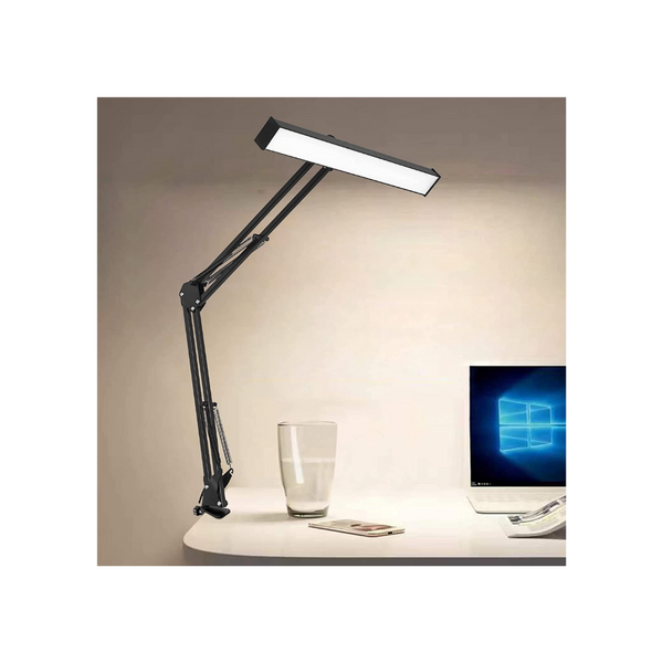 Lámpara de escritorio LED con brazo oscilante