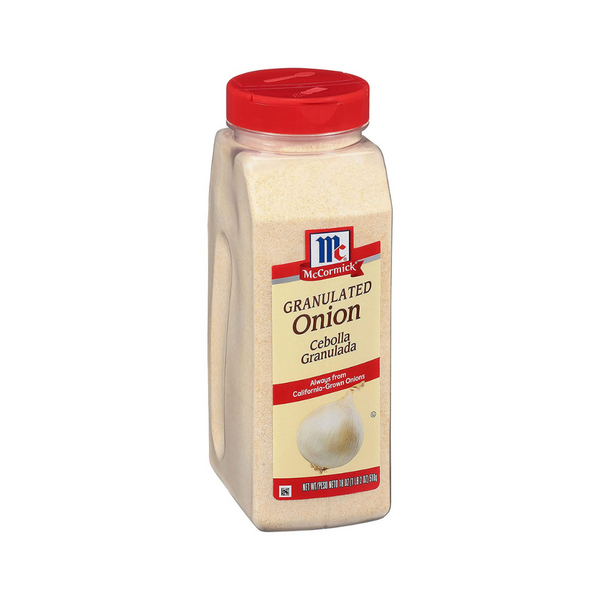 ¡El precio más bajo jamás visto! Cebolla granulada McCormick, botella de 18 oz