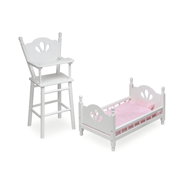 Badger Basket English Country Juguete Muñeca Muebles Trona