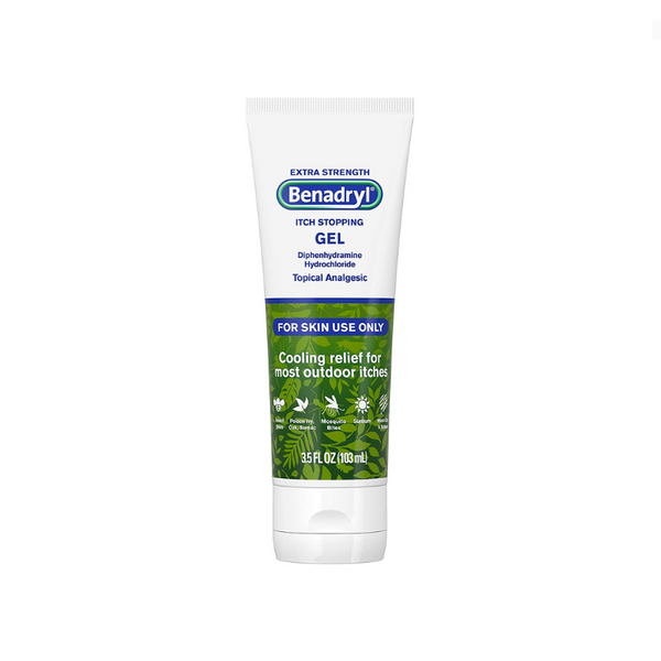 2 Bottles Of Benadryl Extra Strength Anti-Itch Gel