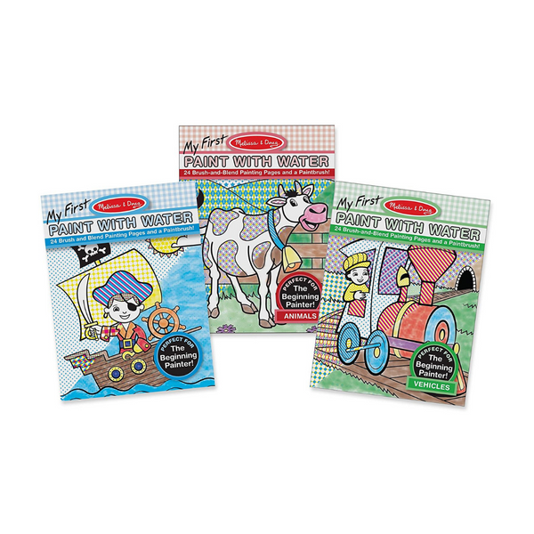 Melissa & Doug My First Paint With Water Activity Books Set