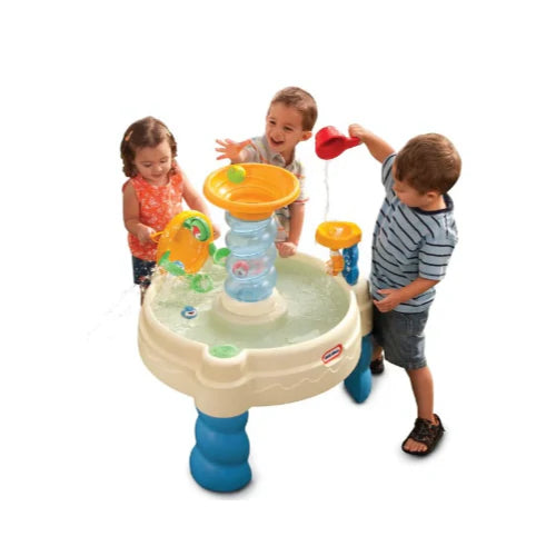 Parque acuático Little Tikes Spiralin' Seas con acción de chapoteo en el río lento