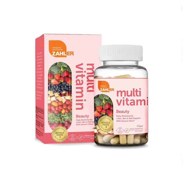 60 cápsulas de multivitamínico Zahler (5 variaciones)
