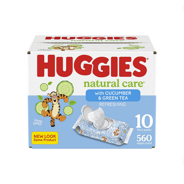560 toallitas húmedas para bebés Huggies