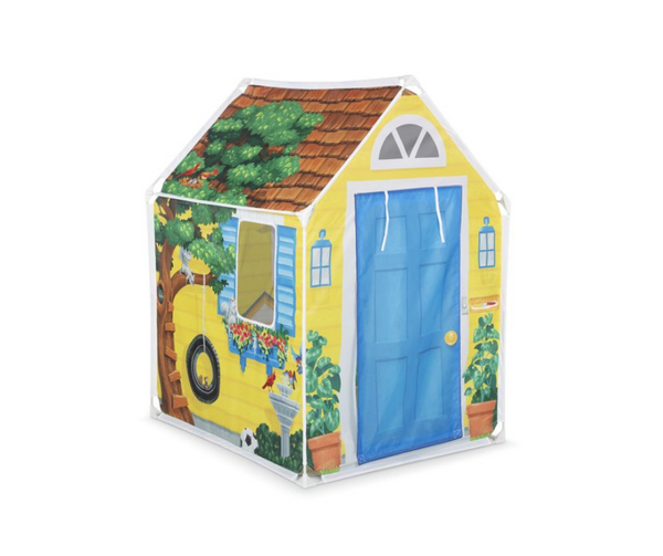 Melissa & Doug Cozy Cottage Fabric Play Tent