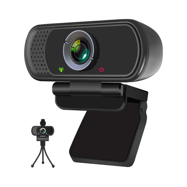 Webcam, HD Webcam 1080P with Privacy Shutter