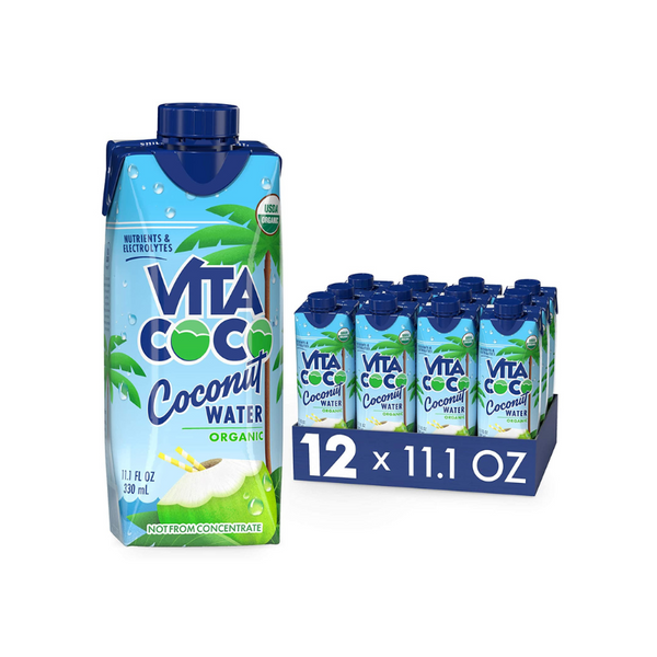 12 Bottles of Pure Organic Vita Coco Coconut Water