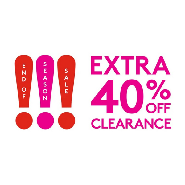 Extra 40% Off Already Reduced Clearance Items