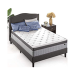 Fundaciones con somier ajustable Casper Sleep y colchones híbridos de gel refrescante Zinus Comfort Support 