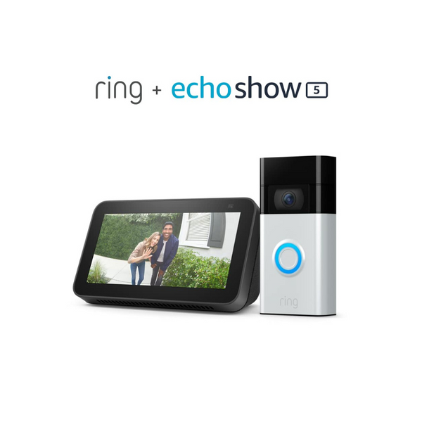 Ring Video Doorbell with Echo Show Bundle PzDeals