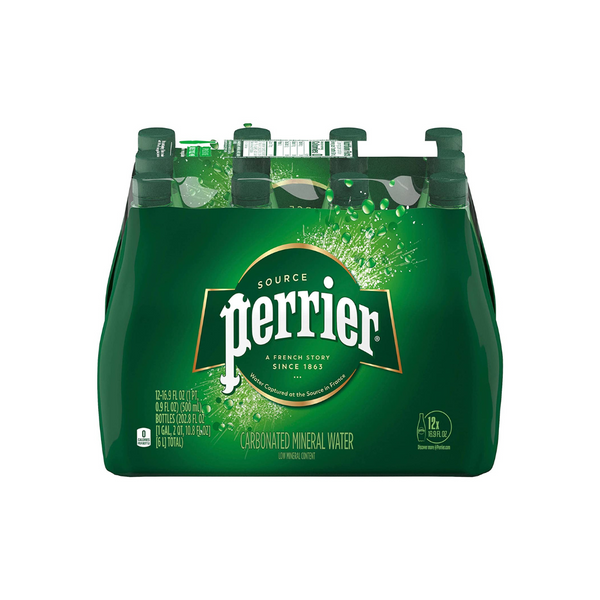 12 Bottles of 16.9 FL Oz Perrier Sparkling Water
