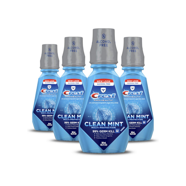 4 Bottles of Crest Pro-Health Multi-Protection Mouthwash