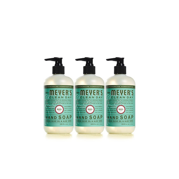 3 Bottles of Mrs. Meyer's Hand Soap