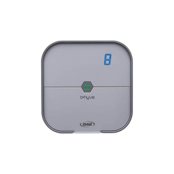Controlador de aspersor interior inteligente de 8 zonas Orbit B-hyve