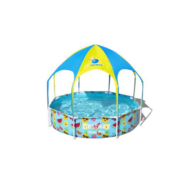 Juego de piscina elevada redonda Splash-in-Shade