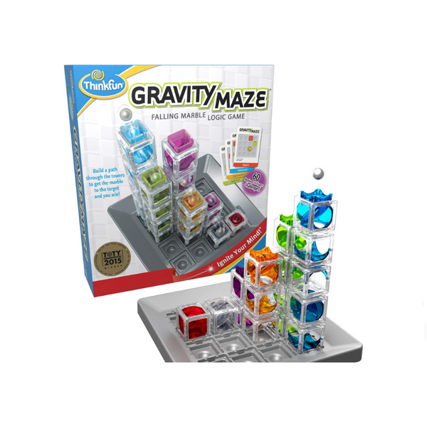 ThinkFun Gravity Maze Marble Run Juego mental