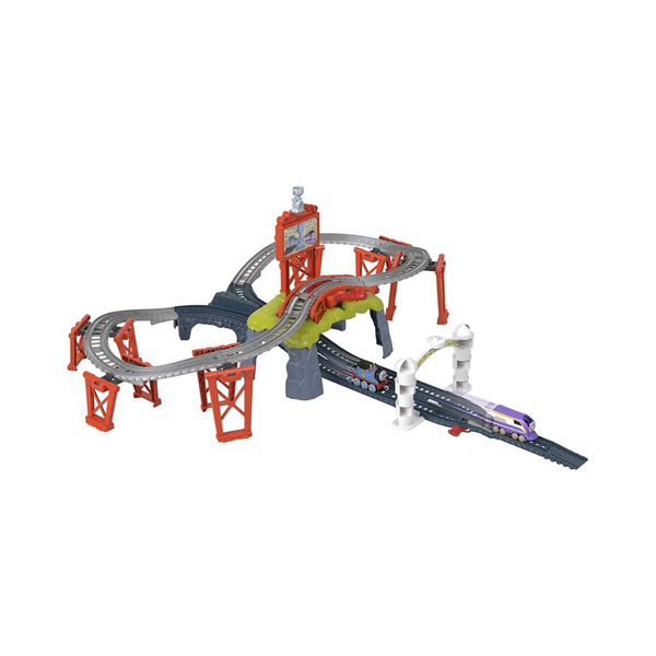 Thomas & Friends Race For The Sodor Cup Push-Along Train And Track Race Set