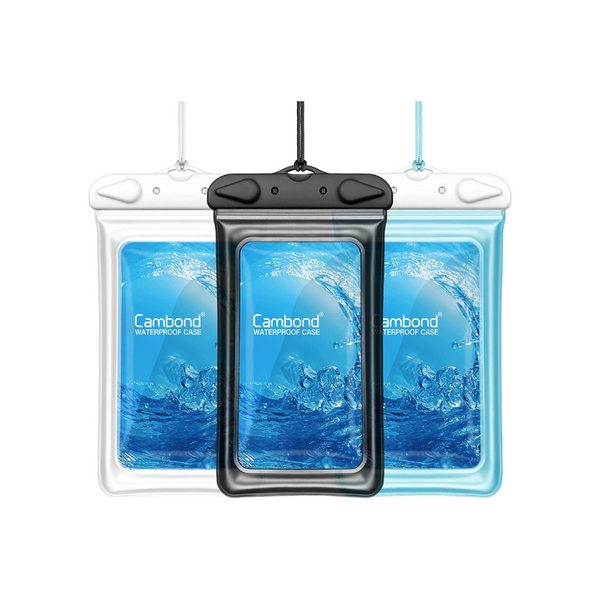 Paquete de 3 fundas impermeables para teléfono