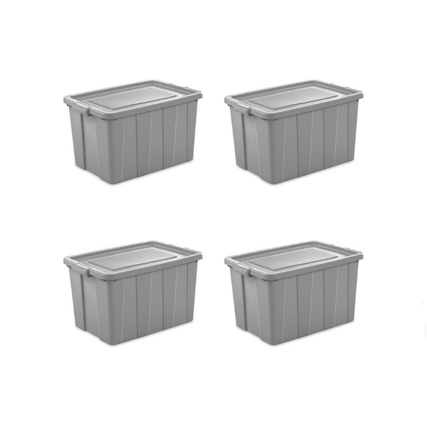 Paquete de 4 bolsas de almacenamiento Sterilite de 30 galones