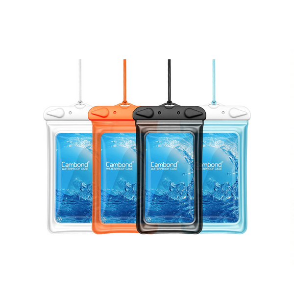 Paquete de 4 fundas impermeables para teléfono