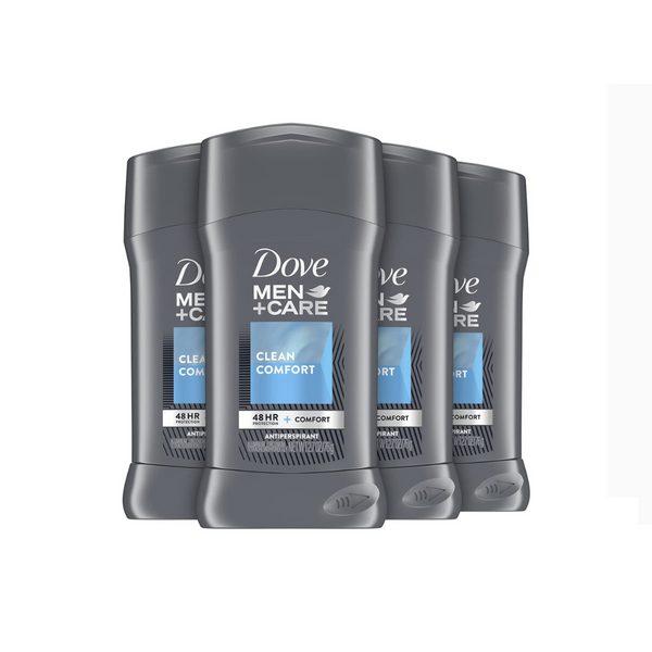 Pack de 4 desodorantes antitranspirantes Dove Men+Care