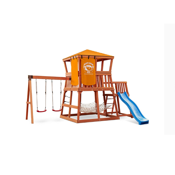 Little Tikes Real Wood Adventures Bear Basin Outdoor Playset