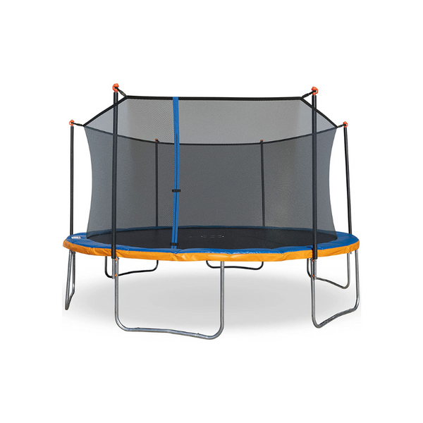 15 Foot Sportspower Outdoor Trampoline with Safety Enclosure Net