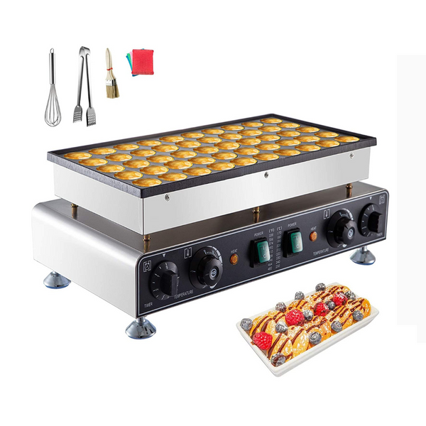 VBENLEM Mini Dutch Pancake Baker Makes 50 Pancakes