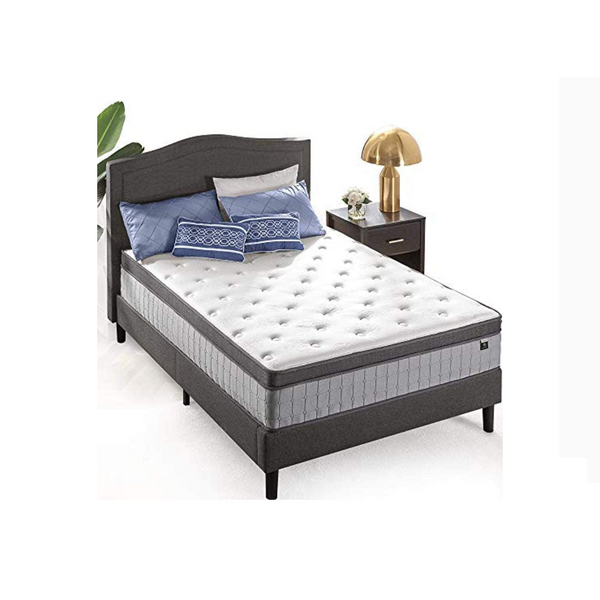 ZINUS 13 Inch Comfort Support Cooling Gel Hybrid Mattress, Queen