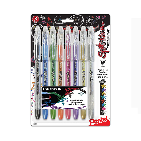 Escritura Pentel y tarjetas Hallmark
