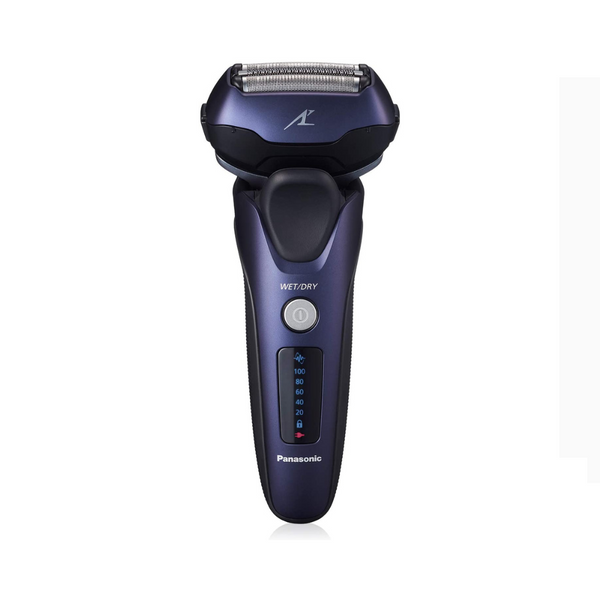 Afeitadora eléctrica Panasonic ARC3 Wet Dry de 3 hojas con sensor de afeitado inteligente y recortadora emergente