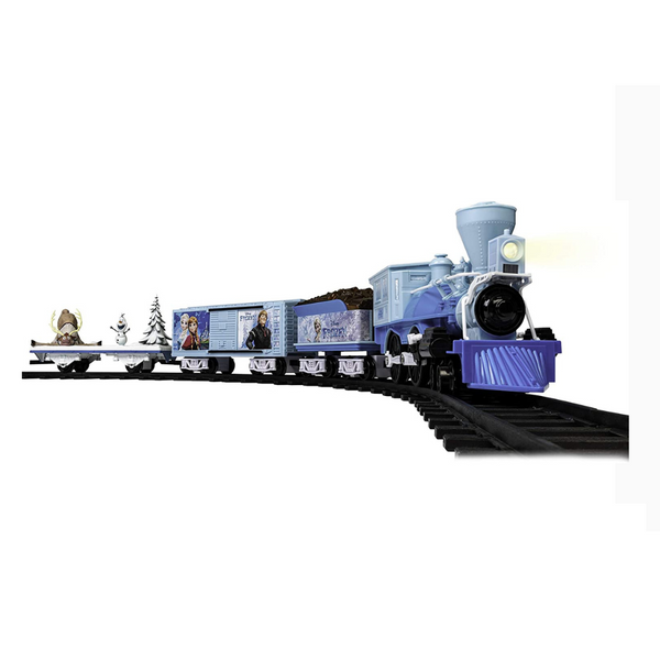 Lionel Disney's Frozen Set listo para jugar, modelo de tren a batería con control remoto