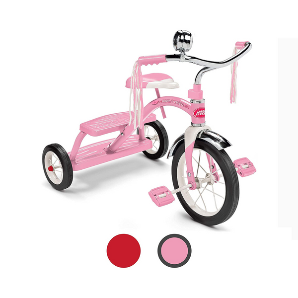 Radio Flyer Classic Pink Dual Deck Tricycle